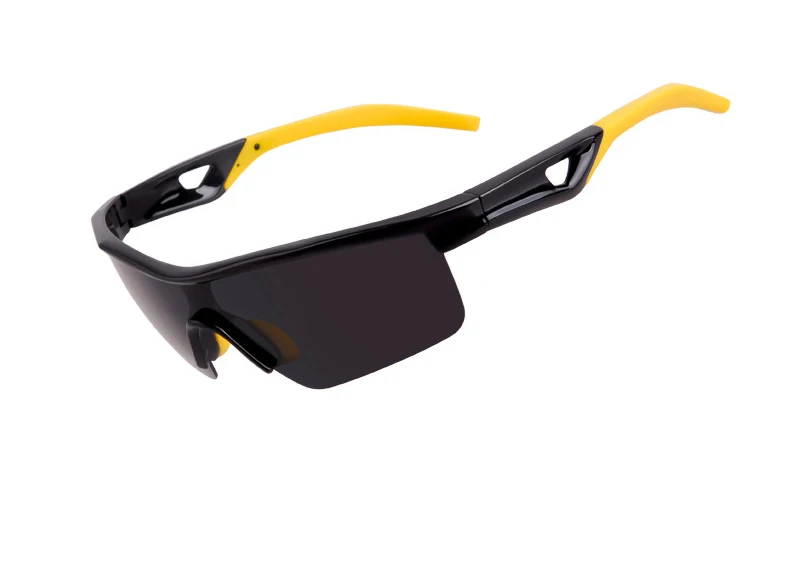 Black Yellow Frame Детские поляризованные велосипедные солнцезащитные очки, детские очки для пеших прогулок, путешествий, родитель-ребенок, детские очки для активного отдыха, защита для глаз - Цвет: Black Yellow Frame