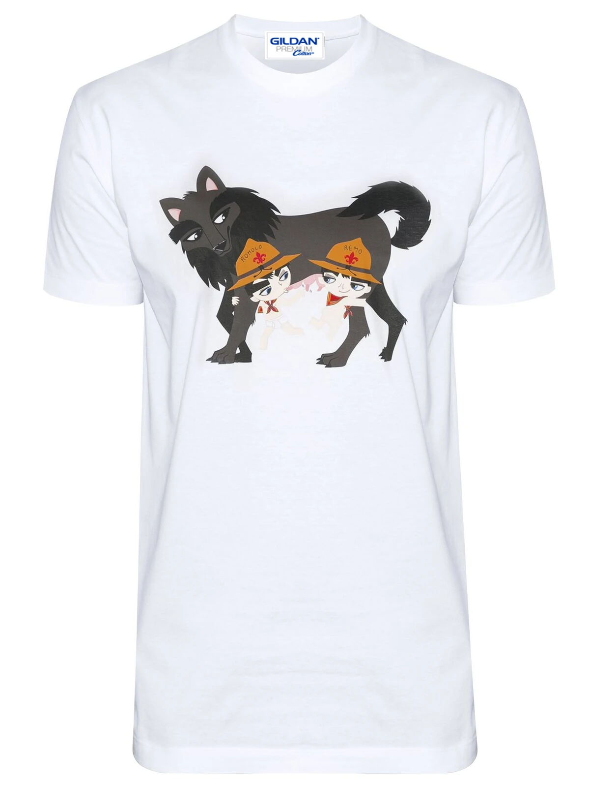 

New Dsq2 White Wolf T-Shirt Printed Tee Unisex Size: S-3Xl