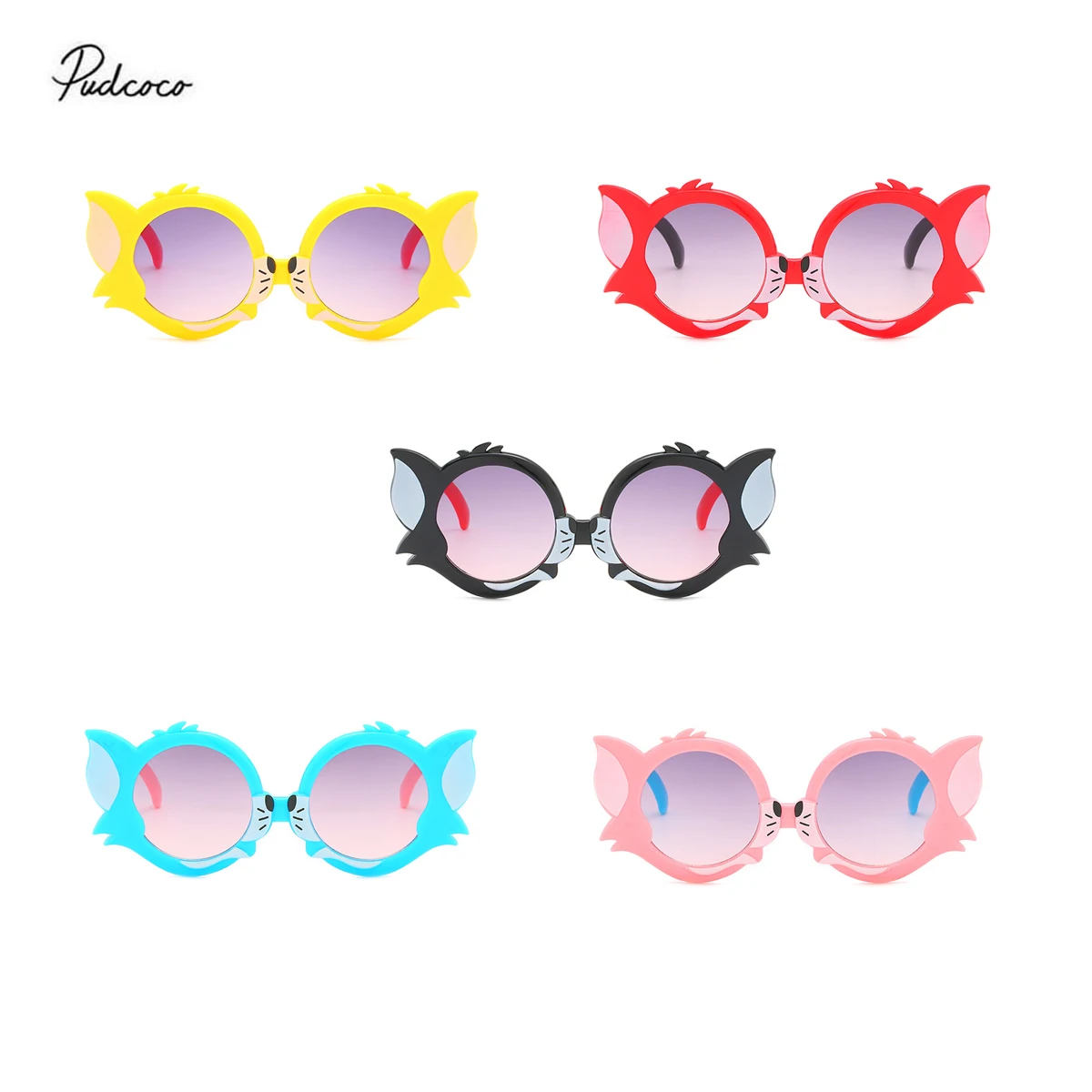 2020 солнцезащитные очки для малышей популярные детские милые Мультяшные с