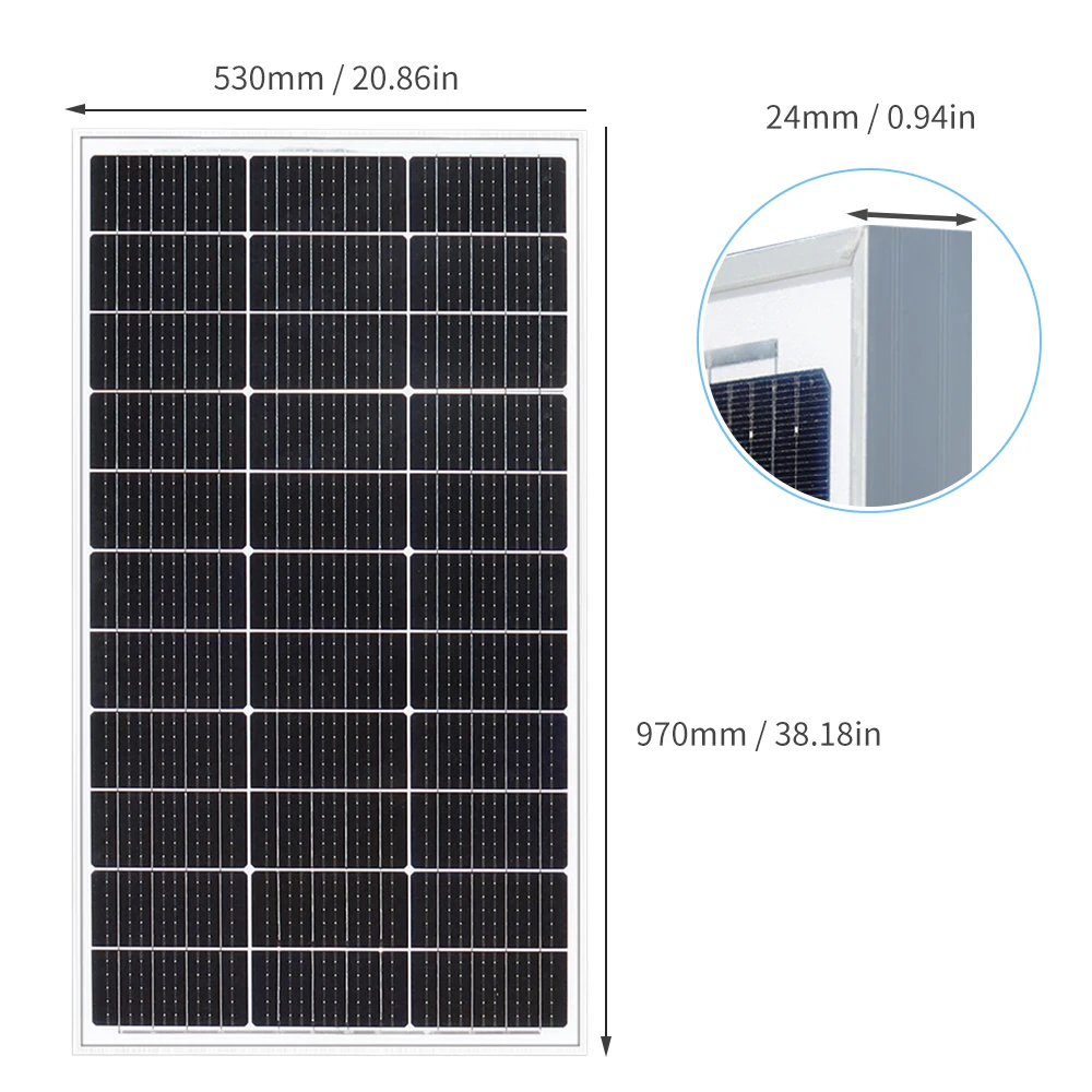 Panel słoneczny XINPUGUANG 100W 12V szklane panele słoneczne do domu o dużej mocy 200W 300W 400W akumulator ładowarka solarna dom dla łodzi