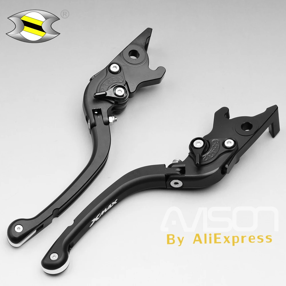 Регулируемые Длинные рычаги сцепления тормоза CNC для телефона XMAX250 XMAX 300 250 2017