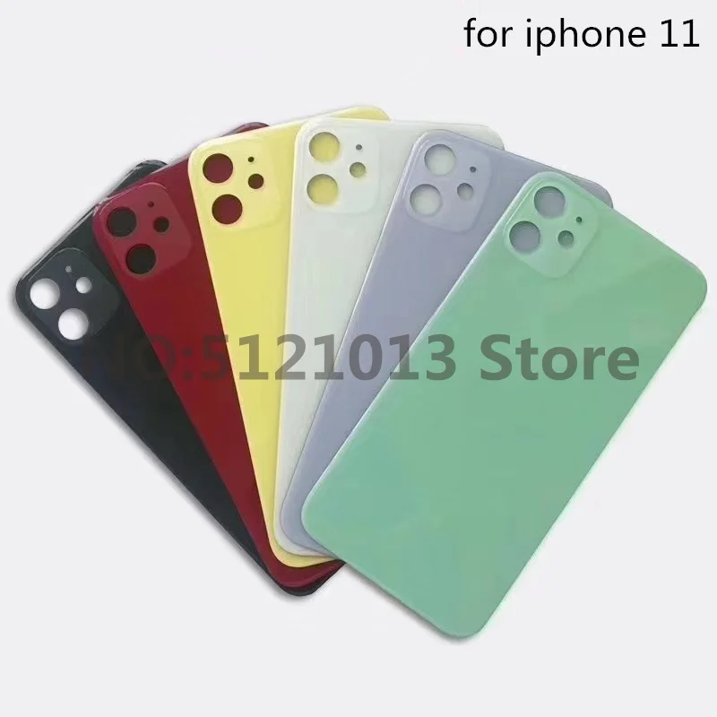 1 шт. Задняя крышка батареи стеклянная панель двери для Apple iPhone 11/11 Pro/11 Pro Max задняя замена корпуса