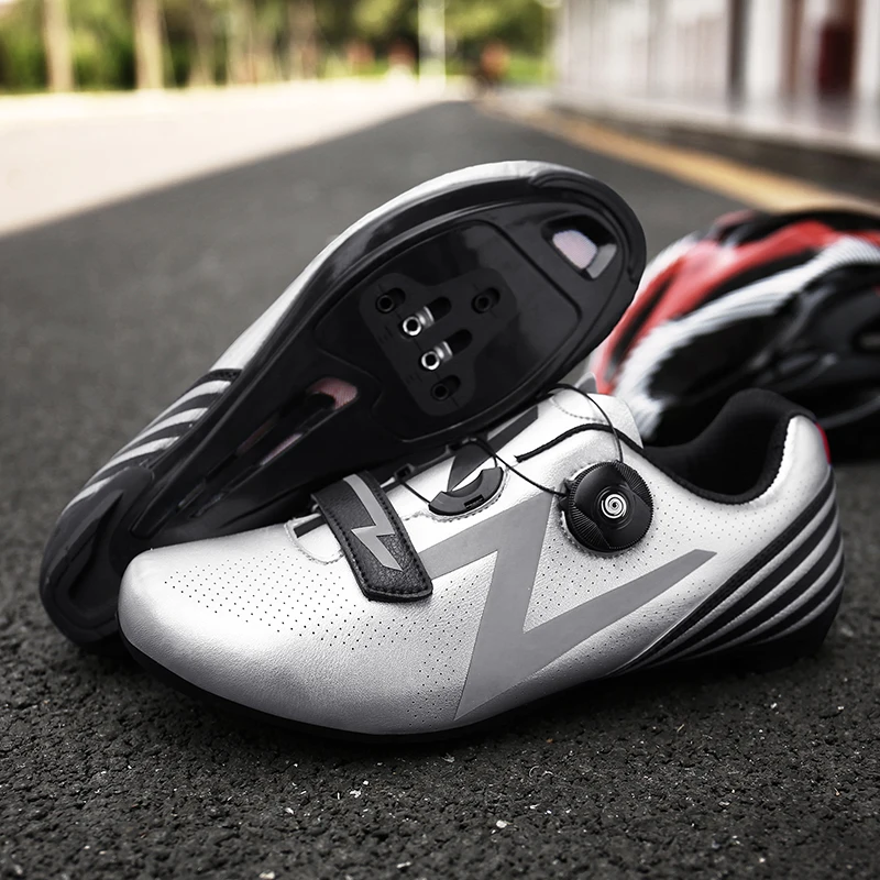 

Bicycle Mountain Road Shoes Professional Grade Professional Riding Mountain Bike Lock Shoes Men and Women Breathable Sports Shoe
