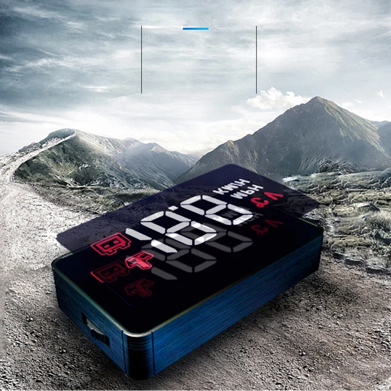 A100 Car Hud Head Up Display Obd2 Ii Euobd Overspeed Warning System Projector Windshield Auto Electronic Voltage Alarm