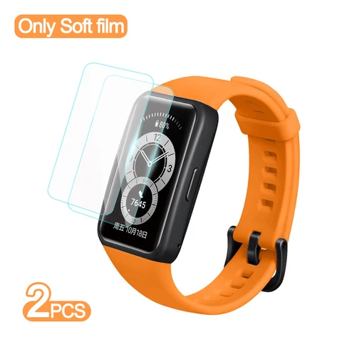 Strap For Huawei Band 6/6 Pro With Screen Protector film smart watchband Replacement Bracelet For Honor Band 6 Straps