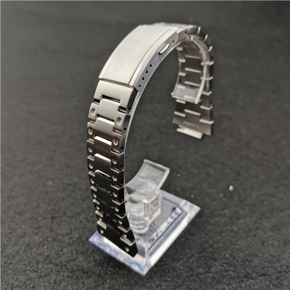 Ремешки для наручных часов из нержавеющей стали, Ремешки для наручных часов, Ремешки для наручных часов, браслет для DW5600 GMW5610 GW5000, Прямая поставка - Цвет ремешка: Sliver watch bands