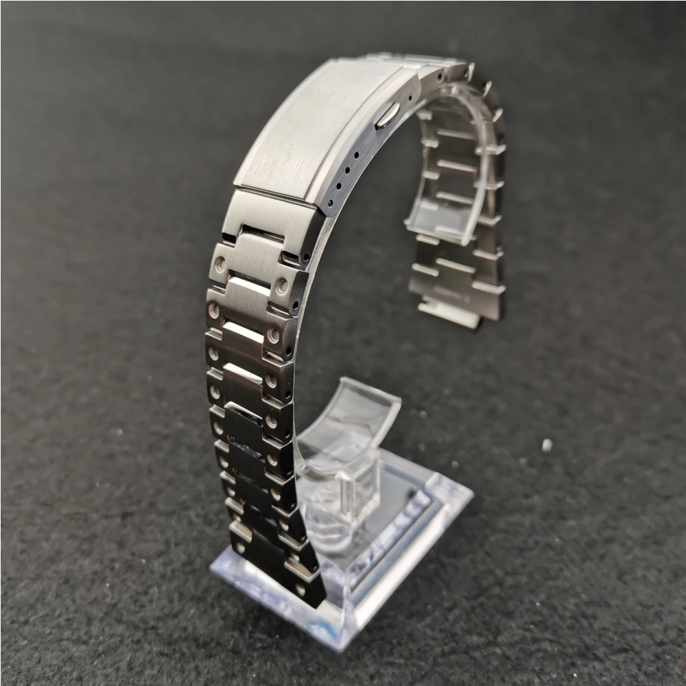 Sliver watch bands Ремешки для наручных часов из нержавеющей стали, Ремешки для наручных часов, Ремешки для наручных часов, браслет для DW5600 GMW5610 GW5000, Прямая поставка - Цвет ремешка: Sliver watch bands