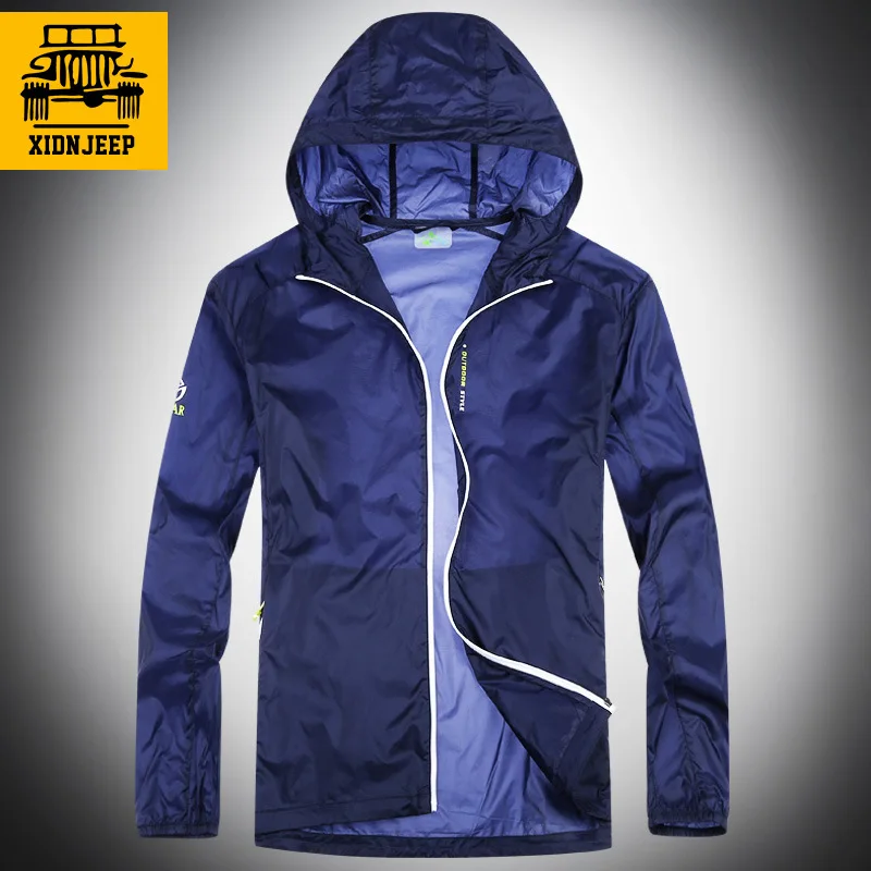 Летняя одежда для защиты от солнца для мужчин, стиль, парные Женские ветрозащитные пальто с капюшоном, дышащий Тренч, настраиваемый