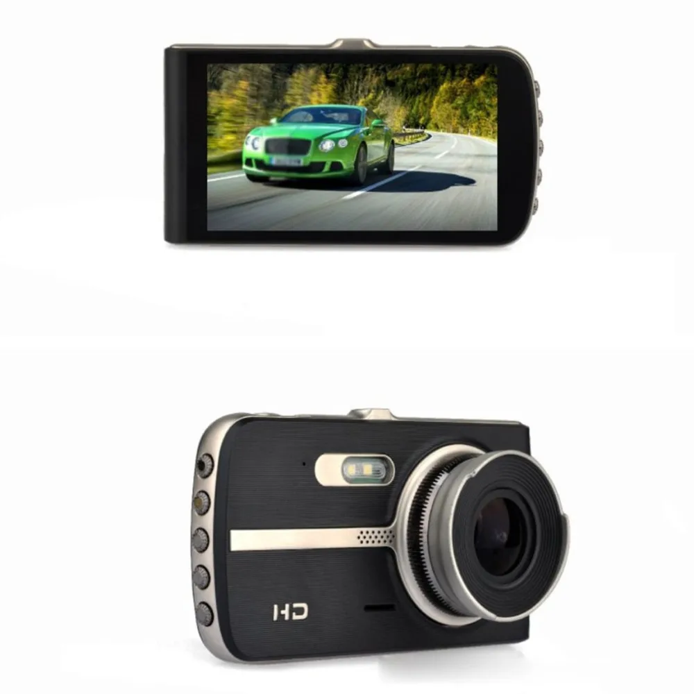 X5 4," HD Автомобильный видеорегистратор, зеркало заднего вида, Ночное видео рекордер, двойная камера заднего вида, видеорегистратор для вождения, HDMI видео рекордер
