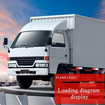 

Car Strobe ATVs Flash Lights Red White 6LED Emergency Flashing Warning Light Bar