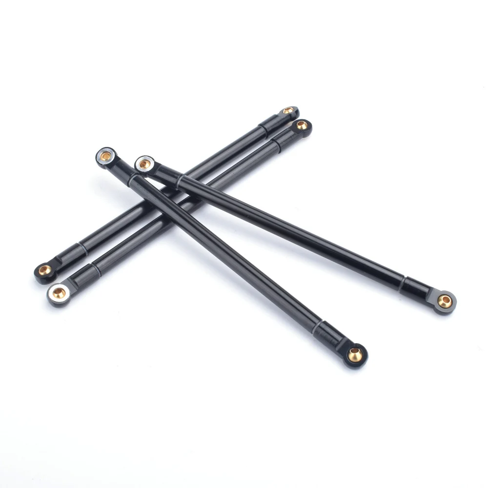4pcs Rc Crawler Aluminum 138mm Link Rod Set For Axial Scx10 Parts