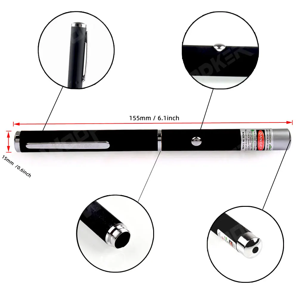 Лазерная указка 5 мВт 532 нм Зеленый Красный Фиолетовый лазеры ручка ведущая дистанционная Лазерная одноточечная с батареей AAA