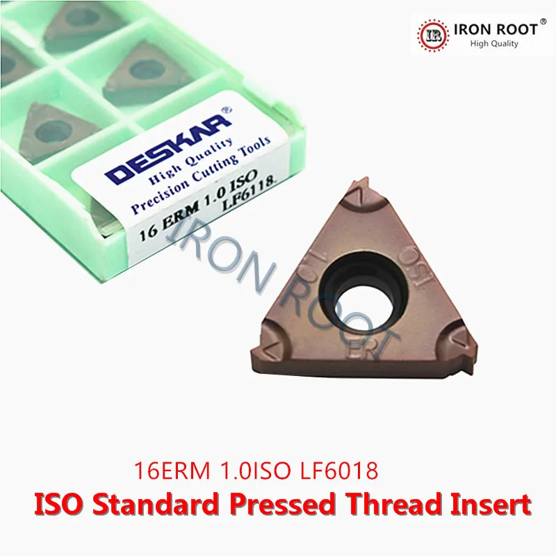 

New16IRM /ERM1.0ISO 1,5 2,0 2,5 3.0ISO LF6118 токарный станок с ЧПУ, твердосплавная вставка для нержавеющей стали