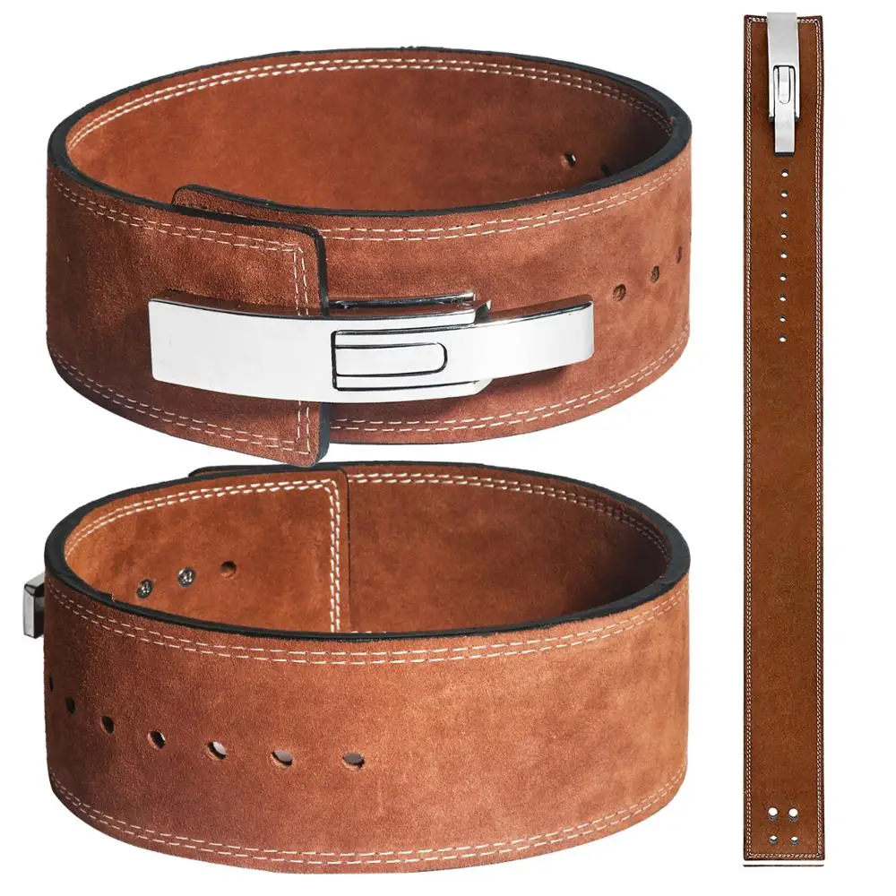 

8MM Buckle Fitness Weightlifting Belt Back Waist Support Men Women Squat Barbell Gym Sports Adjustable Powerlifting Training