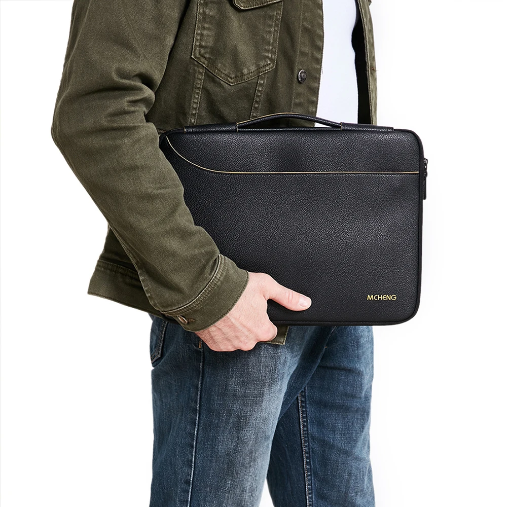 Mcheng à Prova Água à Prova de Choque Bolsa do Portátil Luva do Portátil para 10 Dshockproof Moda Plutônio Case 14 156 Polegadas Macbook ar Notebook Manga 13 - Imagem 6