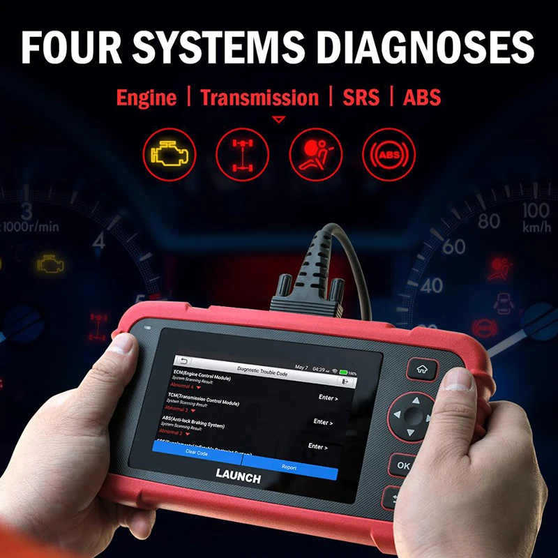 NEW LAUNCH CRP123X V2.0 OBD2 Scanner Car DIY Code Reader Automotive Diagnostic Tools Autoscanner Auto Scan Tool Diagnosis 2