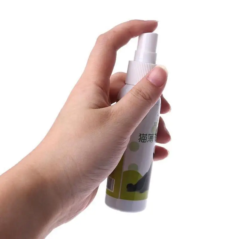 50ml Natural Nip Spray Scratch Inductor Pet Spray Funny Plate Extract Toy Freshing Supplies Non-toxic V8o6