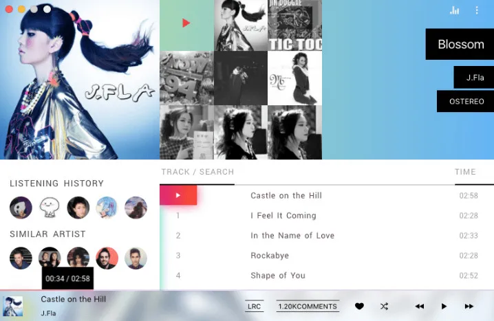 网易云音乐第三方客户端 ieaseMusic v1.3.4，界面超漂亮，颜控必备 配图 No.3