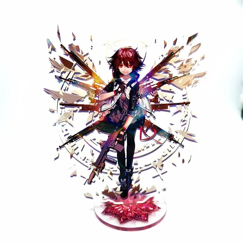 Мультфильм Arknights Texas Exusiai брелок креативное акриловое кольцо для ключей женские детские брелоки Sleutelhanger для мужчин и девочек милый забавный брелок