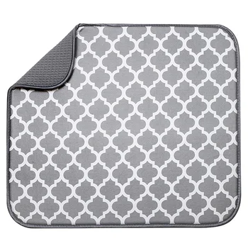 

Kitchen Countertop Suction Mat Tableware Cup Bowl Dish Drain Pad Dry Matter Pad Control Pad Desktop Suction Mat Placemat Report