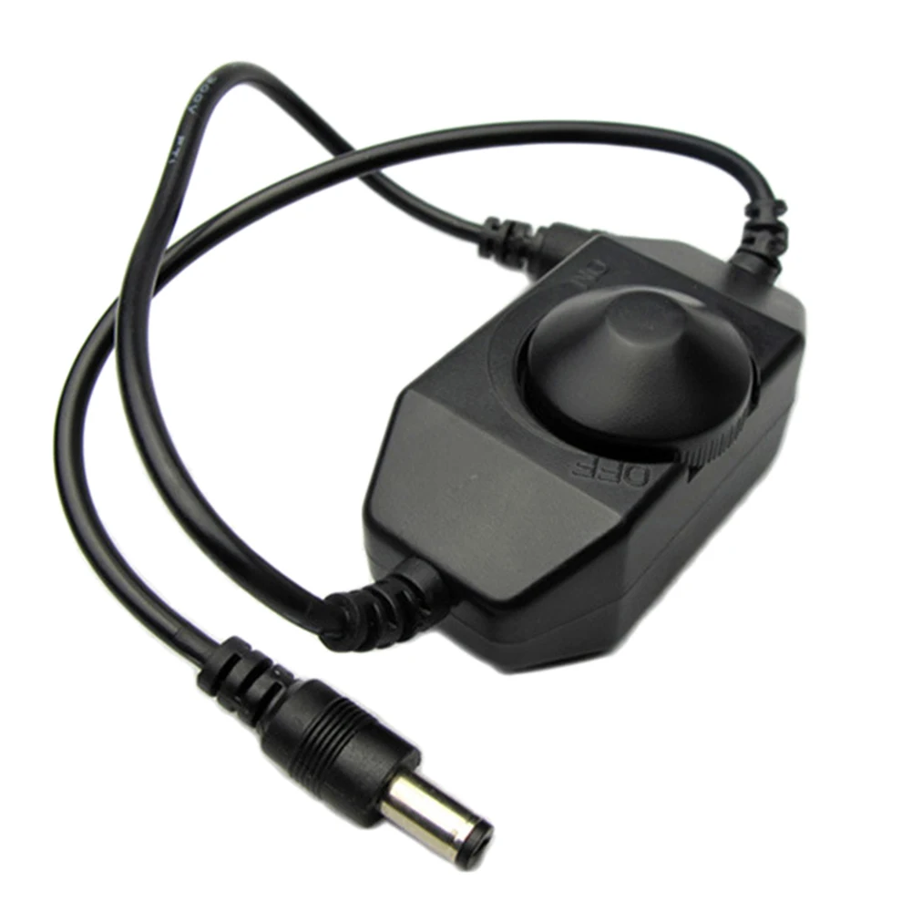 Led Practical Durable Manual Rotary Knob Controller Accessories Office Dimmer Switch Inline For Strip Light Home Easy Install