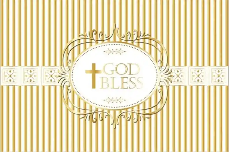 Battesimo Sfondo Dio Benedica Del Partito Di Battesimo Banner Santa Comunione Banner Scenografia 5ft X 7ft Stampato Sfondo Fotografia Aliexpress