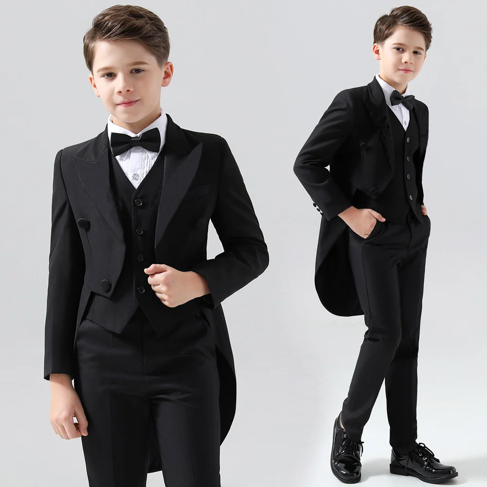 Disfraz De Esmoquin Para Baile De Sal n Traje De Actuaci n Para Ni os 