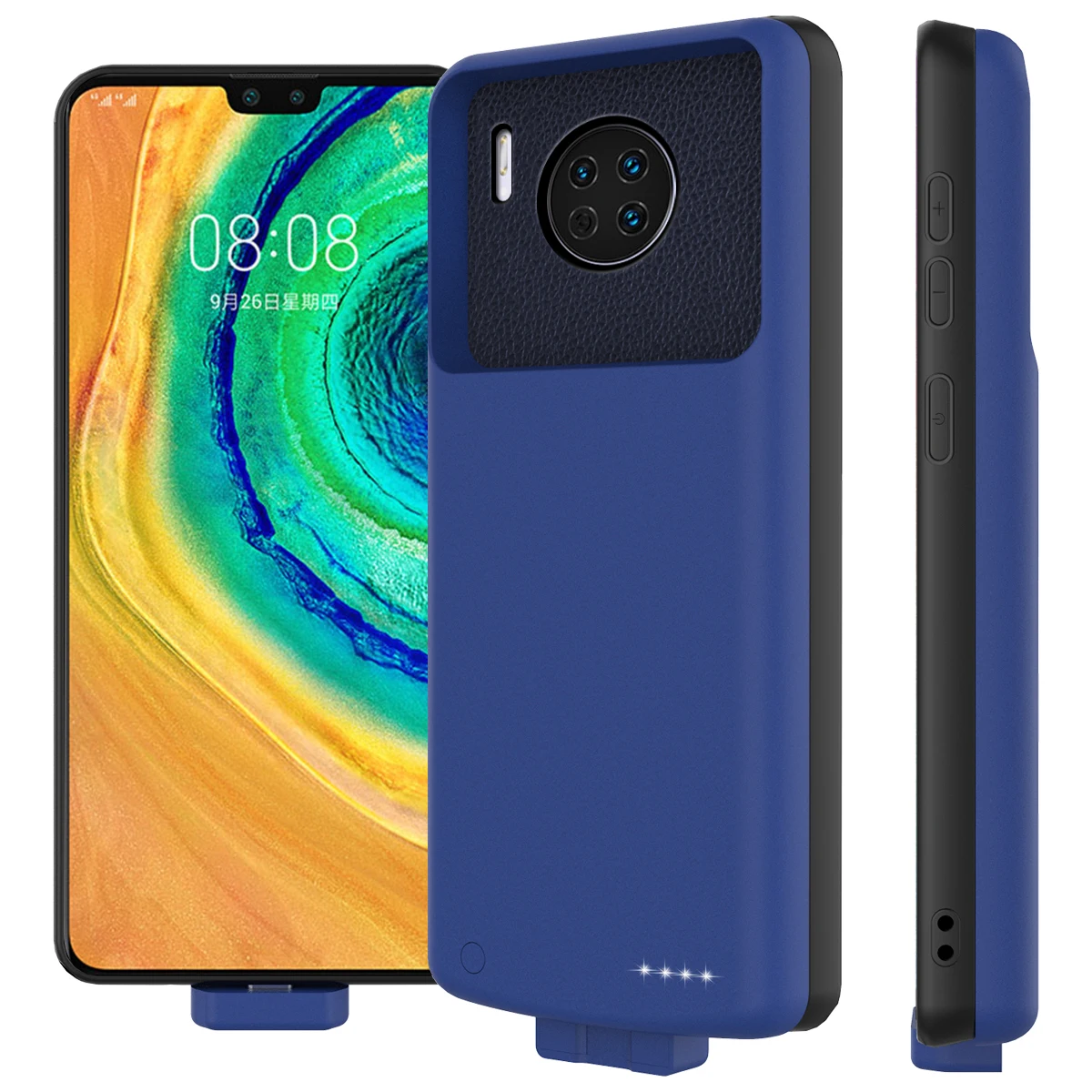 Для huawei mate 30/mate 30 Pro, чехол для зарядного устройства, 7000 мАч, магнитное внешнее запасное зарядное устройство, внешний аккумулятор, чехол-батарея для телефона, чехол