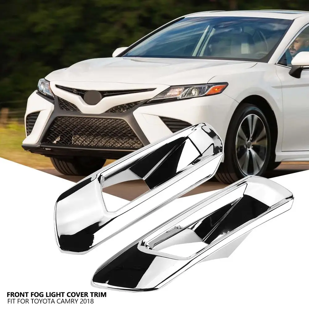 2 шт. передняя противотуманная фара дальнего света накладка рамка Крышка для Toyota