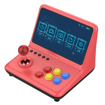 

A12 9 Inch Nostalgic Game Console Video Game Console Joystick Arcade A7 Architecture Quad-Core Cpu Simulator Game (64G)