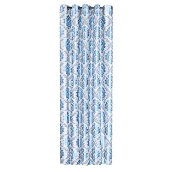 

1pc Simple Style Curtain Fashion Blackout Curtain Stylish Window Curtain for Home Living Room Bedroom - Blue (130x100cm, Perfora