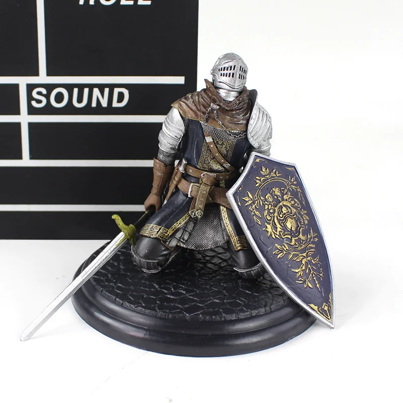 14cm Dark Souls Figure Toys Black Faraam Knight with Sword Figurine PVC Collectible Model Doll For Kids Gift | Игрушки и хобби
