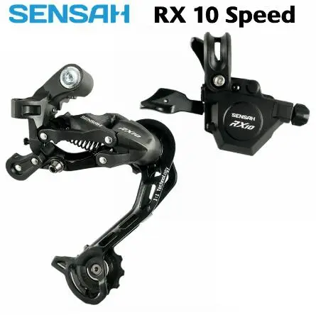 SENSAH RX10 1x10 триггерный переключатель передач+ задний переключатель передач 10s для MTB совместим с DEORE