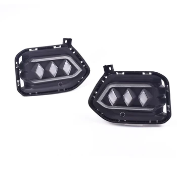 

For Hyundai Ix35 2018 2019 Daytime Running Light Car Fog Lamp LED Waterproof Driving Day Light