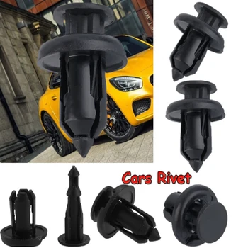 

Auto Plastic Bumper Fastener Rivet Retainer Push Type Engine Cover Fastener Fender Car Door Trim Panel Clip