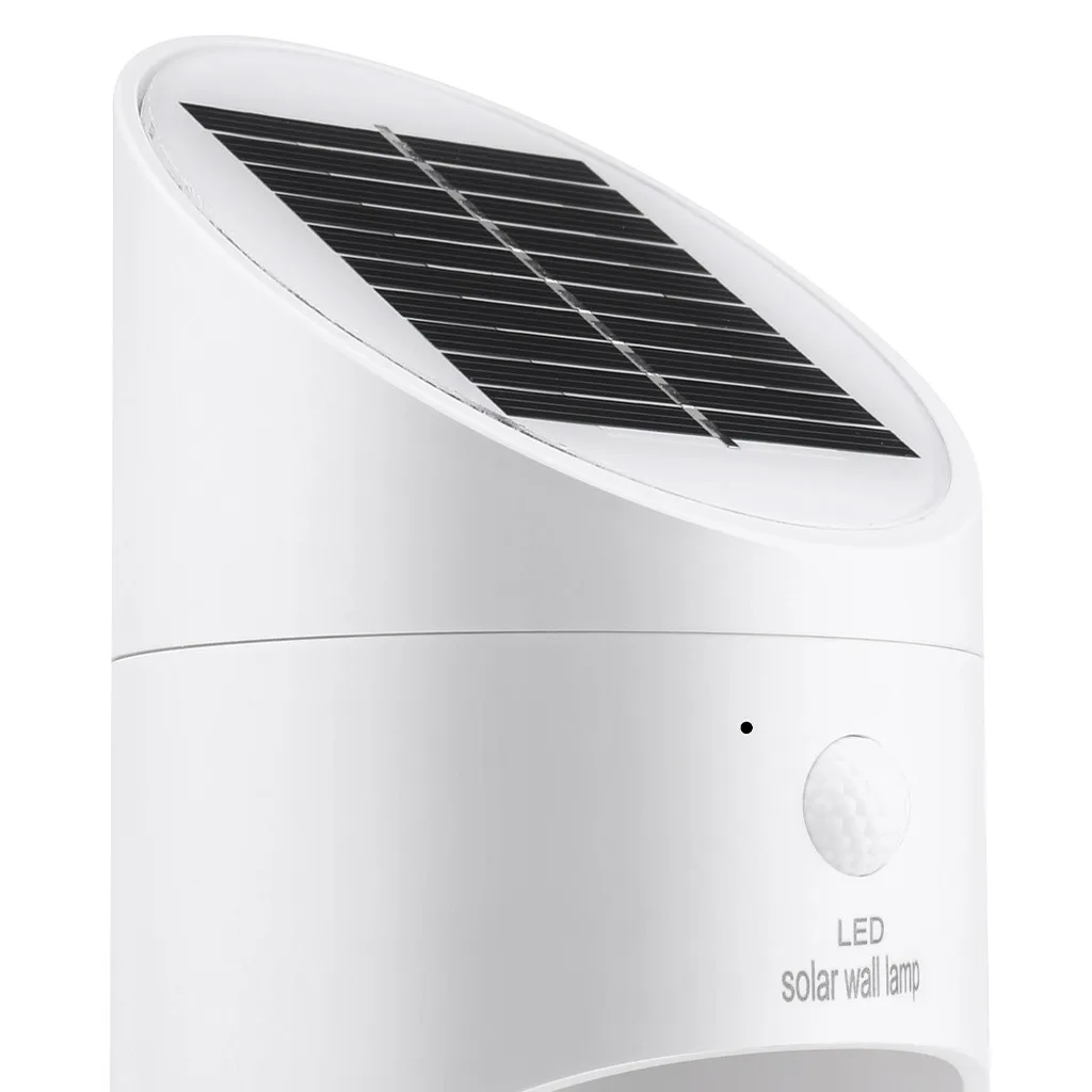 New 15LED Outdoor Courtyard Waterproof Human Body Induction Solar Wall Light Safety