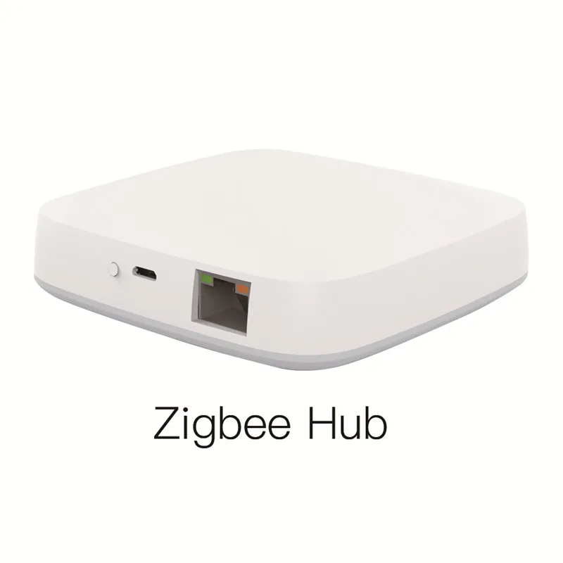 Zigbee Hub Gateway Tuya Smart ZigBee шлюз хаб домашней автоматизации сцена охранной сигнализации комплект PIR двери и окна датчик температуры и влажности умный срок службы - Цвет: Zigbee Hub Gateway