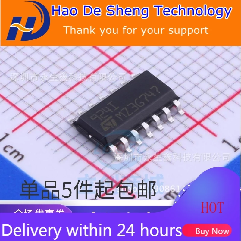 10 шт./Лот операционный усилитель IC TS924I ts924rtd 924I 9241 SOP-14 новый оригинальный телефон |