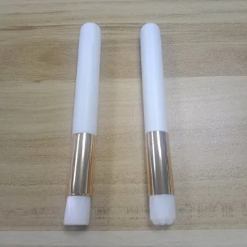

Free Shipping Nose Wash Brush Short Handle Plastic Material Makeup Brush Soft Brush Head Contour brush for Beauty Tools