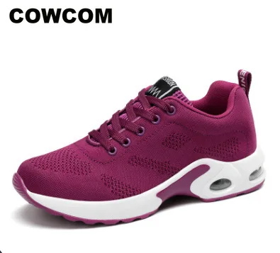 

COWCOM 2009 Spring Summer Edition Student Air Cushion Shoes Air-permeable Leisure Running Flying Weave Sports Shoes CYL-1727