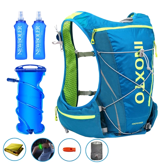 Trail Running-8l Ultralight Sac à dos Hydratation Jogging Gilet