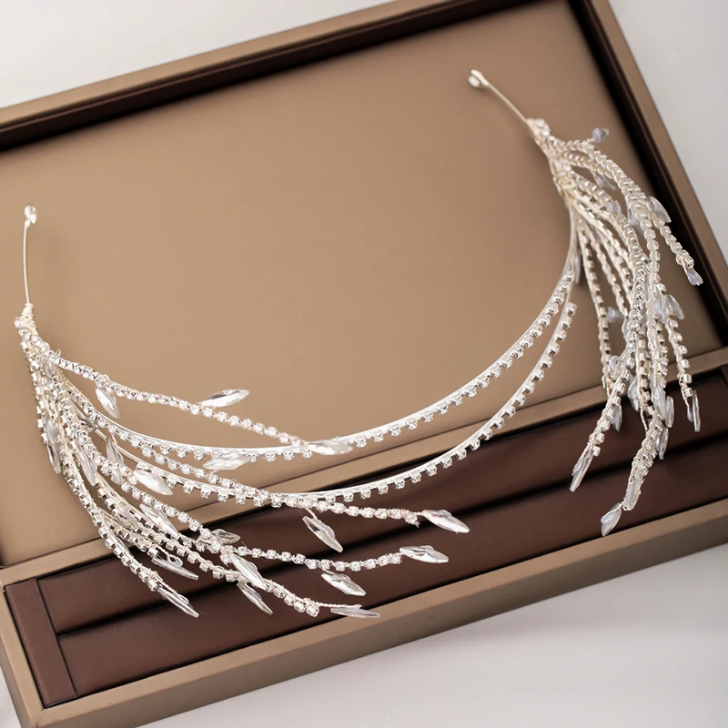 

Rhinestone Hairband Hairhoop Hair Accessories For Women Wedding Accessories Headband Bride Tiara Headband Hair Jewelry