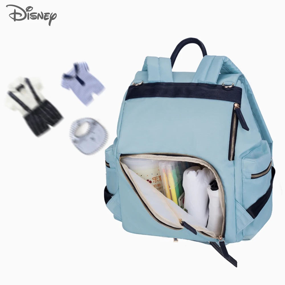Сумка для подгузников disney, рюкзак, водонепроницаемая сумка для детских подгузников, сумка для детских бутылочек, грелка, Микки, Минни, дорожный рюкзак для мам, Детская сумка для мам