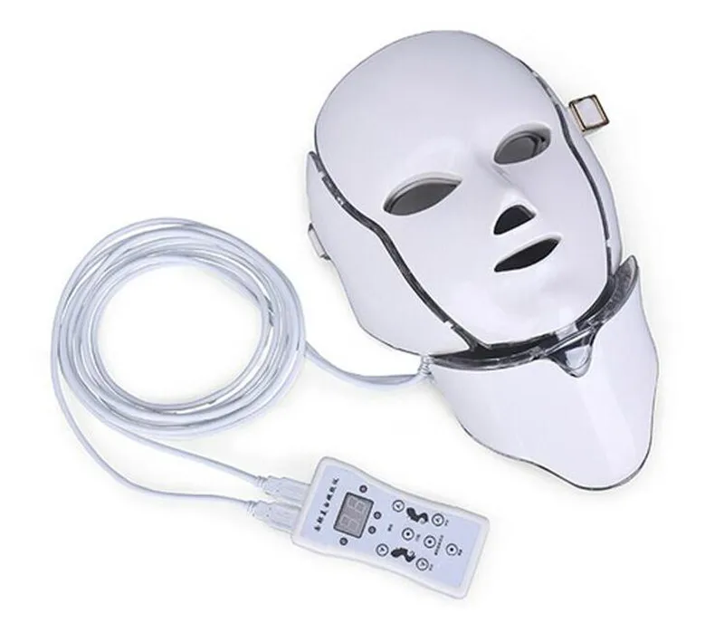 IPL light therapy Skin rejuvenation led skin rejuvenation neck mask with 7 colors  (1)