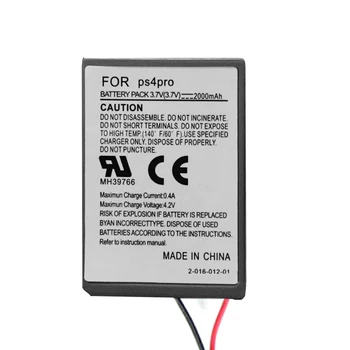 

2pc Battery for PS4 pro slim Bluetooth Controller Rechargeable Battery Pack for Playstation 4 Controller Second Generation