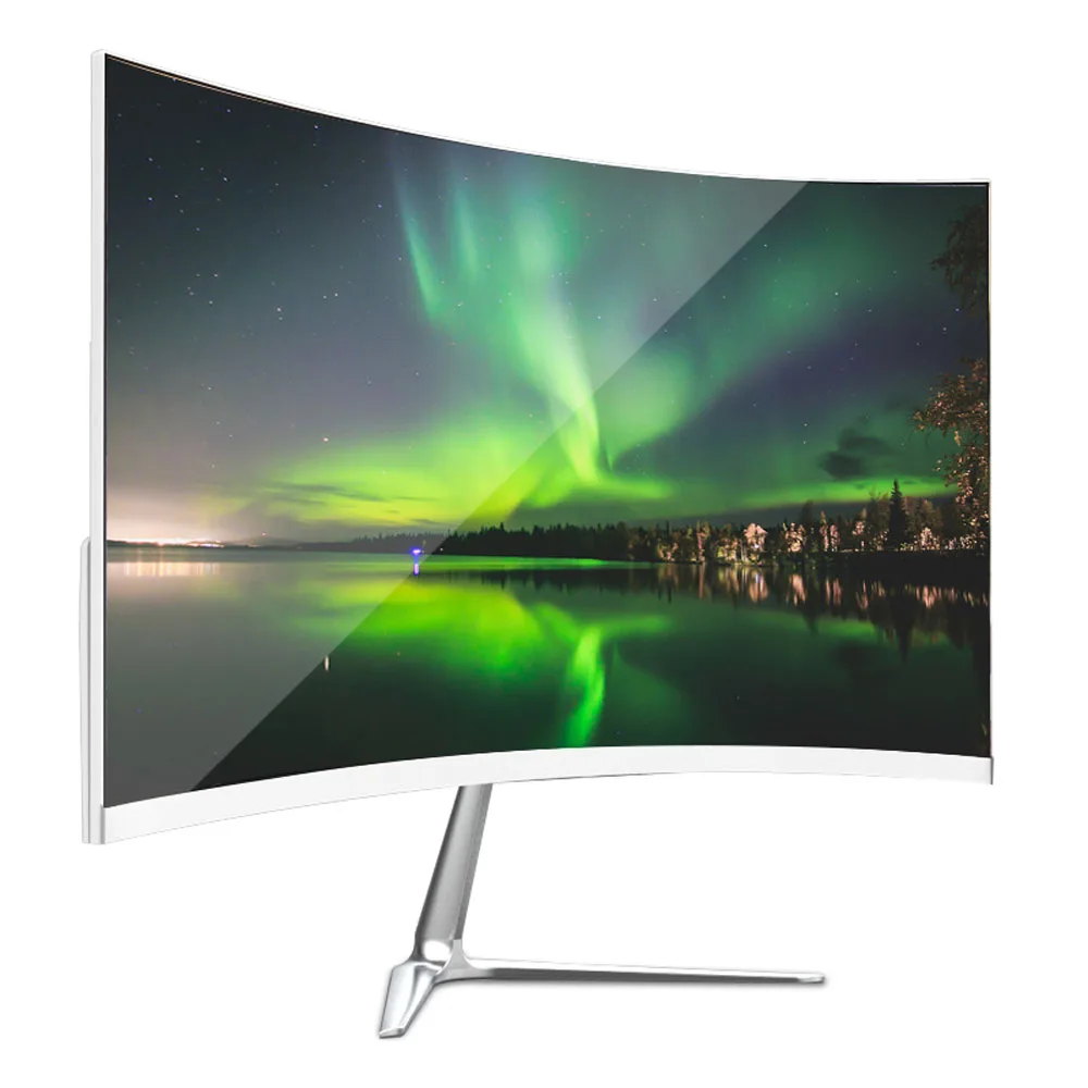 4k 32 Inch LCD Curved Screen Monitor Gamer Hd White Black 32inch 144Hz  Display Gaming Monitor,pc gamer ,LCD monitor for pc