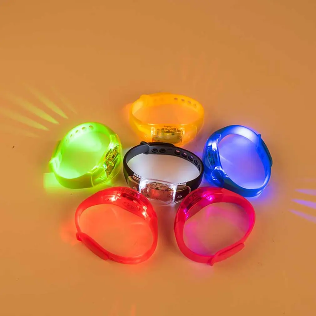 Adjustable Led Bracelet Outdoor Cycling Night Running Men Women Sporting Goods Customizable Logo Bracelet