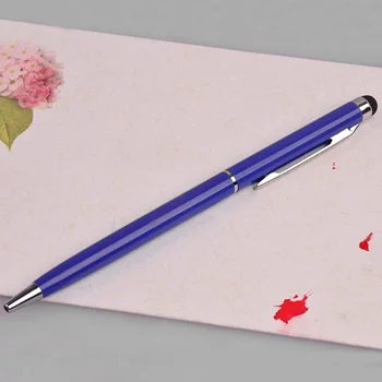 

Capacitive Touch Handwriting Sensitive Drawing Sketch Smooth Easy Clip Gift Portable Conductive Metal Ball Pen Office School
