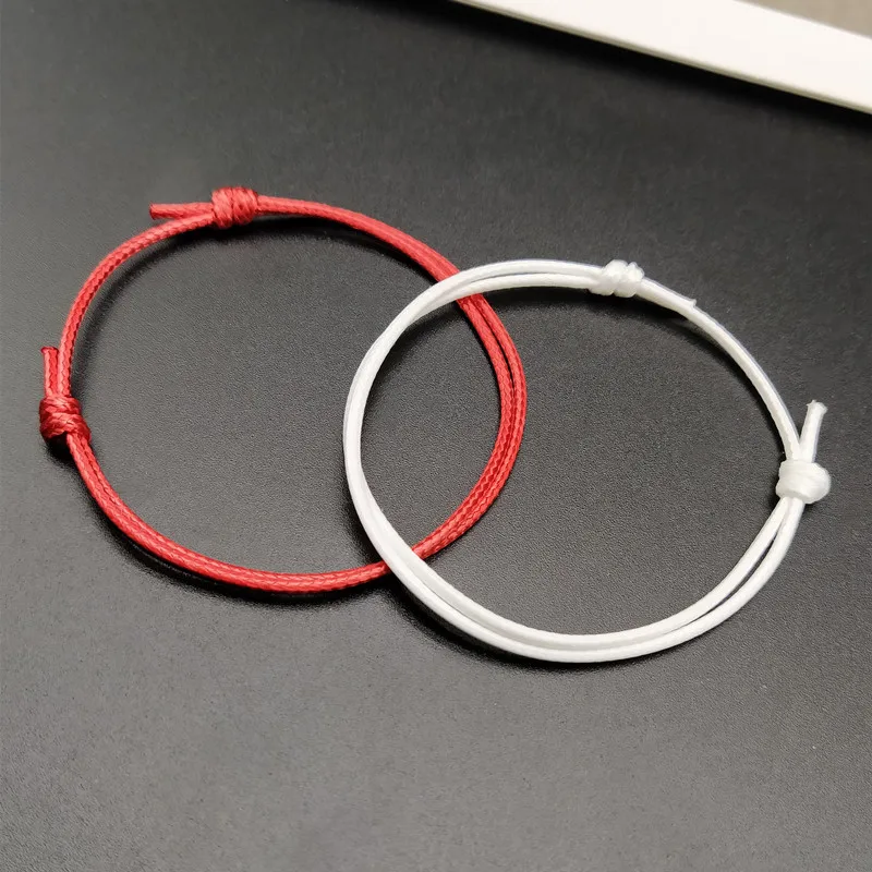 Bracelet Jewelry 2 PC Handmade Adjustable Rope Fashion Couple Bracelets For Women and Men
