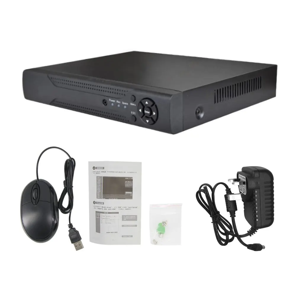 

4 Channels HD 1080P 5 In 1 DVR Video Recorder 1TB Hard Disk Home Security Surveillance Digital Video Recorder Support HDMI